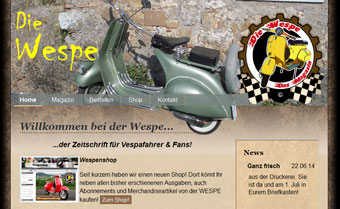 Die Wespe - Das Vespa Oldtimer Magazin