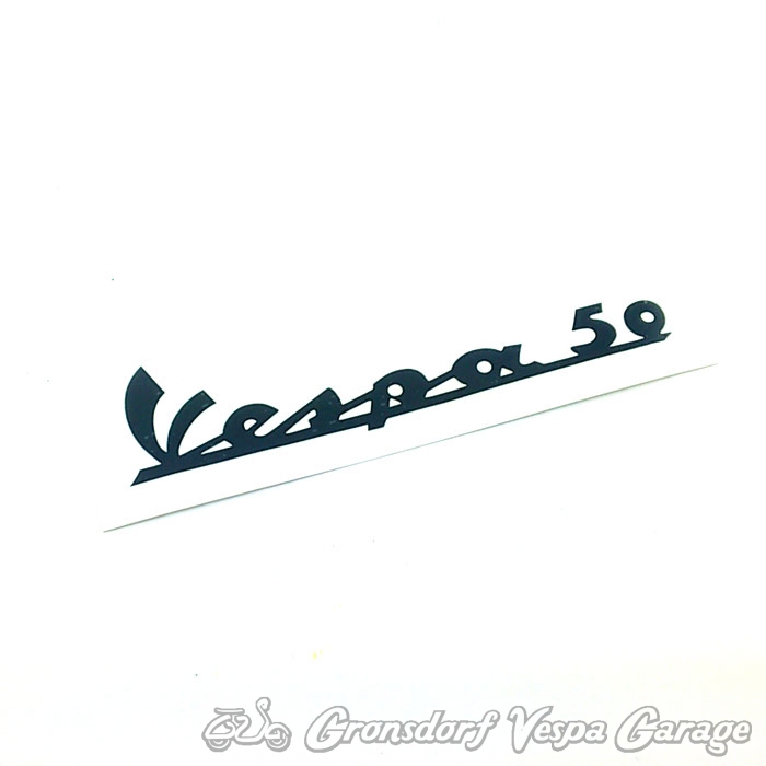 Schriftzug "Vespa 50" Aufkleber