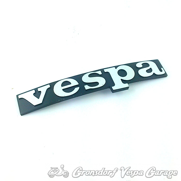 Schriftzug "Vespa" Beinschild PK